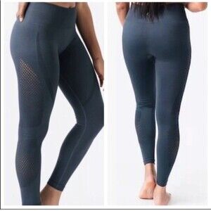 Zyia Seamless Perforated Performance Leggings Size XS/S